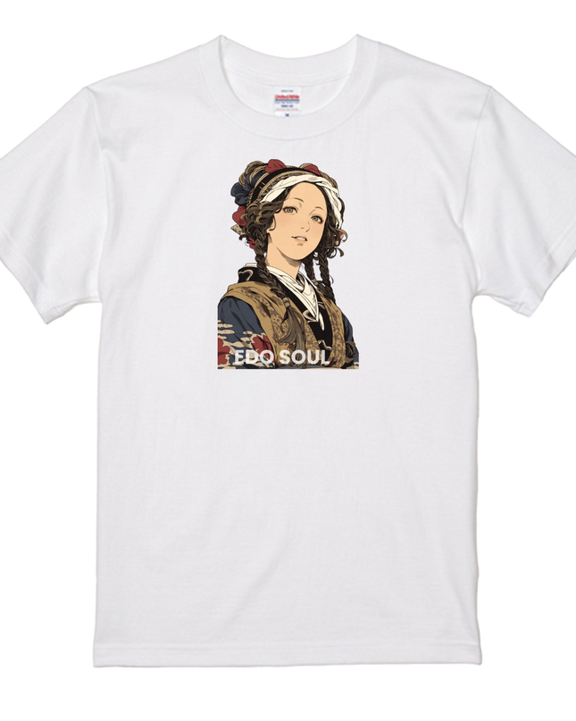 Thirty-six Beautiful Women T-shirts, Ukiyo-e print, Japanese style, Japanese pattern, Japanese souvenir, Mizuno Toshikata, Geisha t-shirt