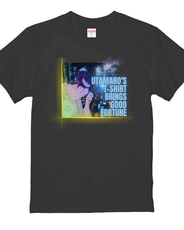 Tsutaya &amp; Utamaro Series Part 3 (3) T-shirt Ukiyo-e Japanese print Japanese pattern Japan Souvenir Foreigner