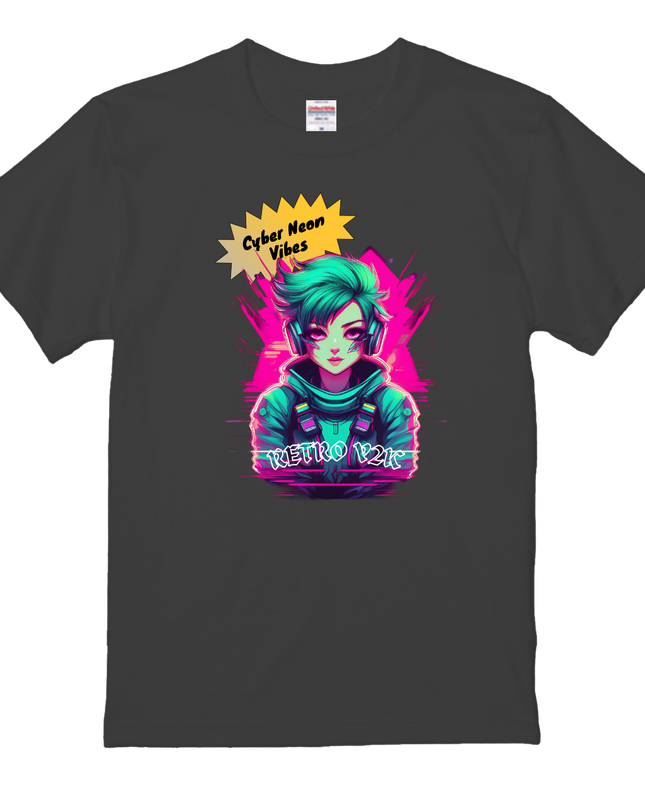 Retro Y2K Design T-shirt (2) cotton Novelty Gift Ideas glitch effects street art Tee