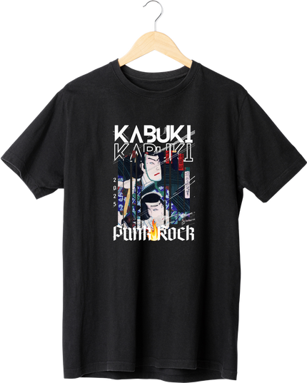 Yoshu Shuen Kabuki (3) T-shirt Ukiyo-e Japanese print Edo period art Japanese culture Woodblock print Souvenir Kabuki t-shirt