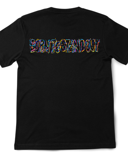 Typography T-shirt  (2) Back print cotton Novelty Gift Ideas street art Tee