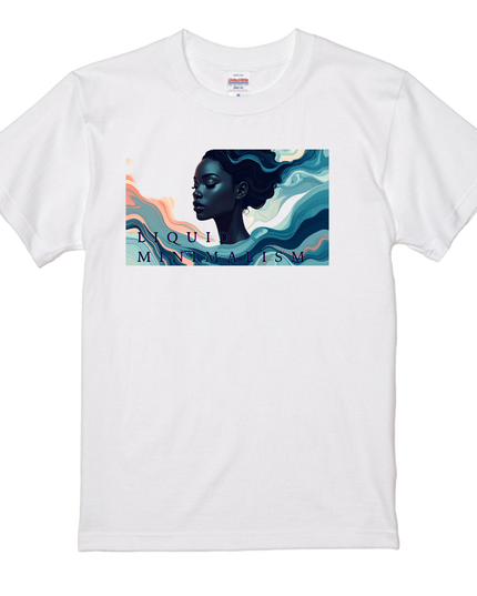 Liquid Minimalism T-Shirt (103) Fluid art Tee
