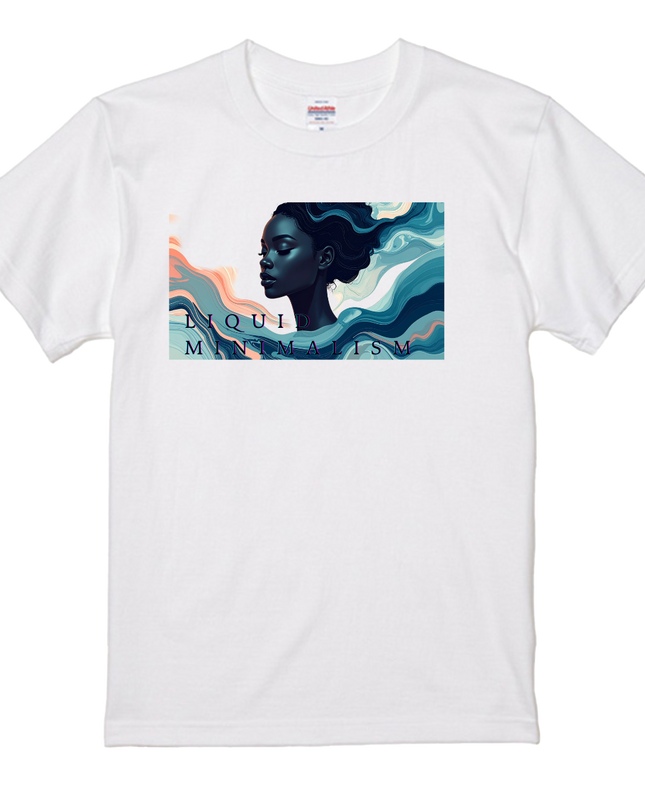 Liquid Minimalism T-Shirt (103) Fluid art Tee