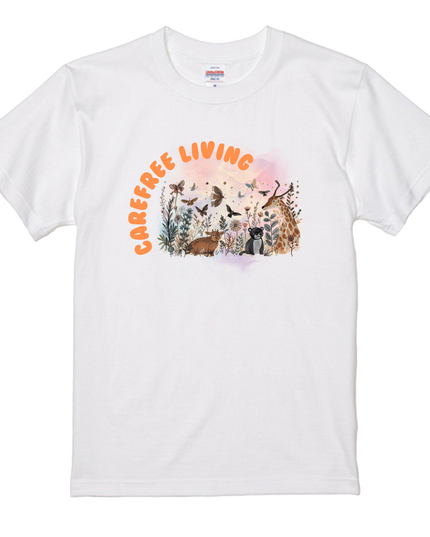 Hand-drawn style T-shirt (3) Casual & Relaxed Vibe Tee
