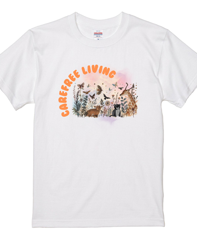 Hand-drawn style T-shirt (3) Casual & Relaxed Vibe Tee