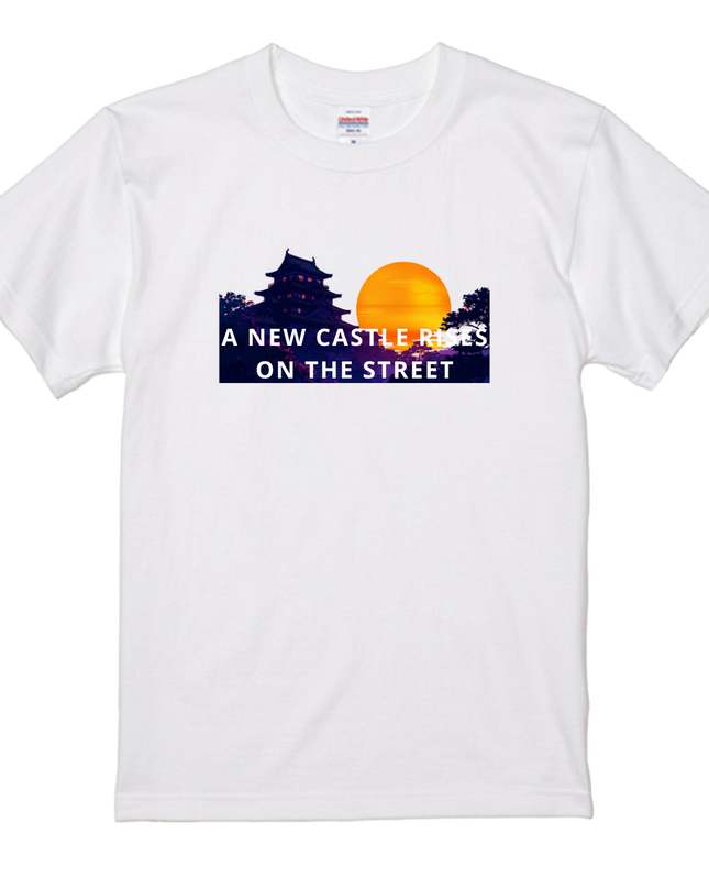 Japanese castles T-Shirt (103) "SAMURAI" Tee