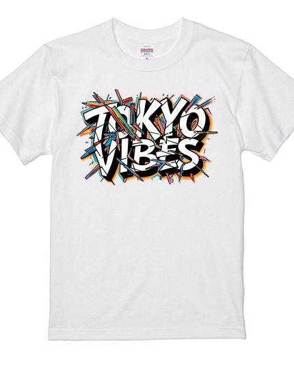 Typography T-shirt (3) Tokyo ViBes cotton Novelty Gift Ideas street art Tee