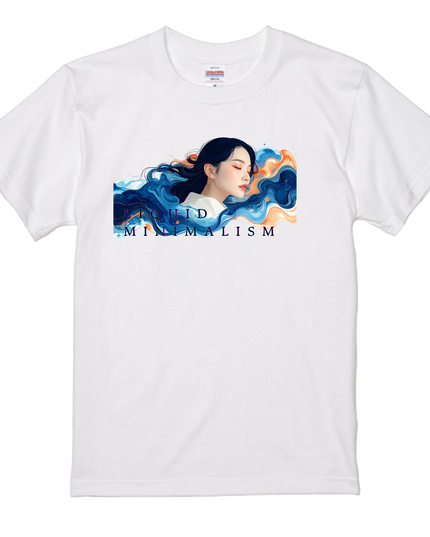 Liquid Minimalism T-Shirt (104) Fluid art Tee