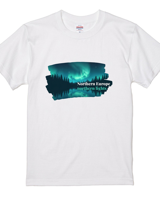 nordic T-Shirts(2) cotton  Novelty Gift Ideas Nordic natural feel Tee