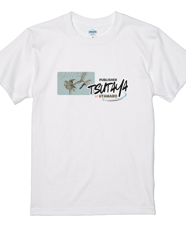 Tsutaya &amp; Utamaro Series (4) T-shirt Ukiyo-e Unisex Japanese print Japanese pattern Japan Souvenir Foreigner 