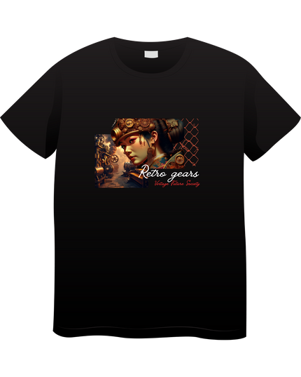Steampunk T-shirts Part 2 (4) Retro-future Nishikie Steampunk fashion Japanese Japan Souvenir