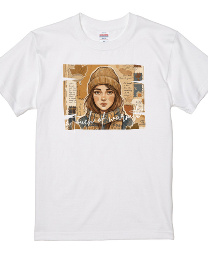 Handmade-style collage T-Shirt (104) Digital Craft Tee