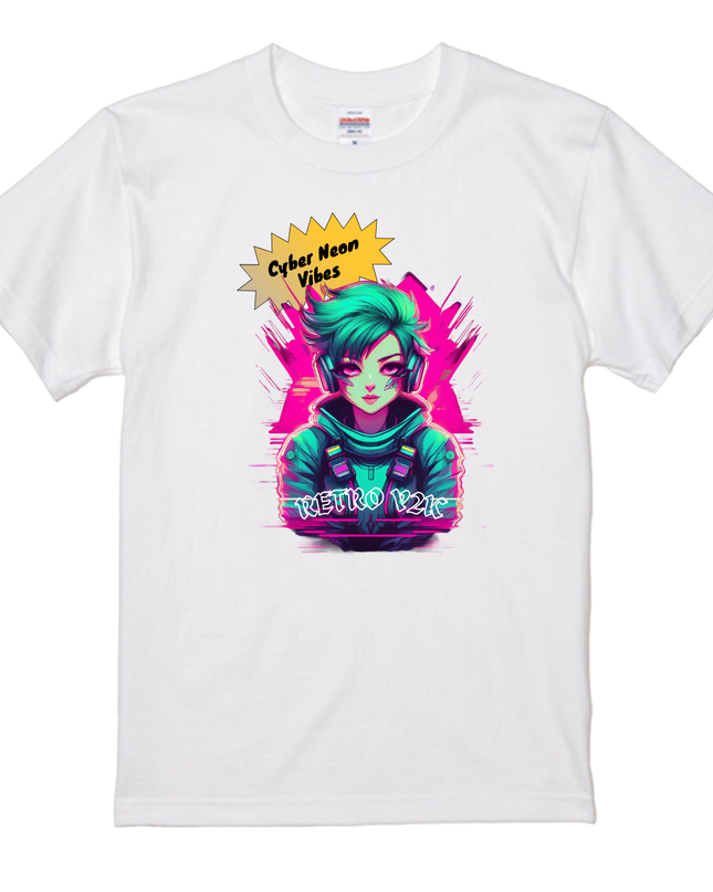 Retro Y2K Design T-shirt (2) cotton Novelty Gift Ideas glitch effects street art Tee