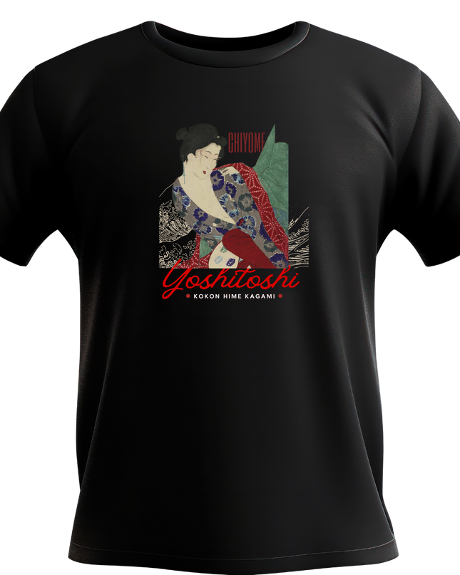 Yoshitoshi Tsukioka Kokinhimekan (1) T-shirt Ukiyo-e Unisex Japanese print Japanese pattern Japan Souvenir Foreigner