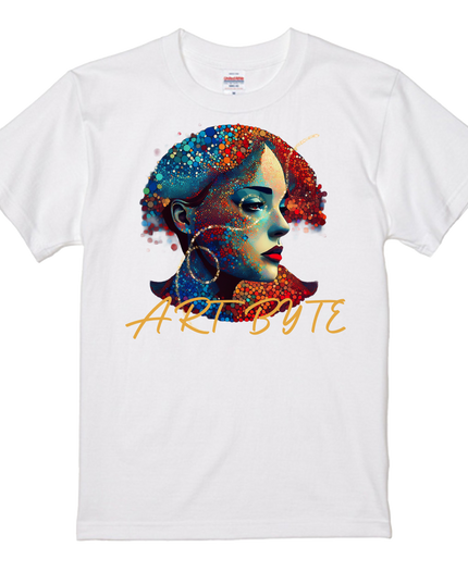 Pixel Art T-Shirts(2) cotton Dot Art T-shirt Novelty Gift Ideas Digital Mosaic Tee