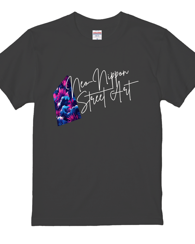 Japanese Wagara x graffiti T-Shirt (304)  Japanese Urban Street Culture Tee