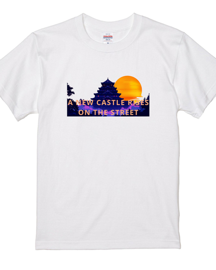Japanese castles T-Shirt (104) "SAMURAI" Tee