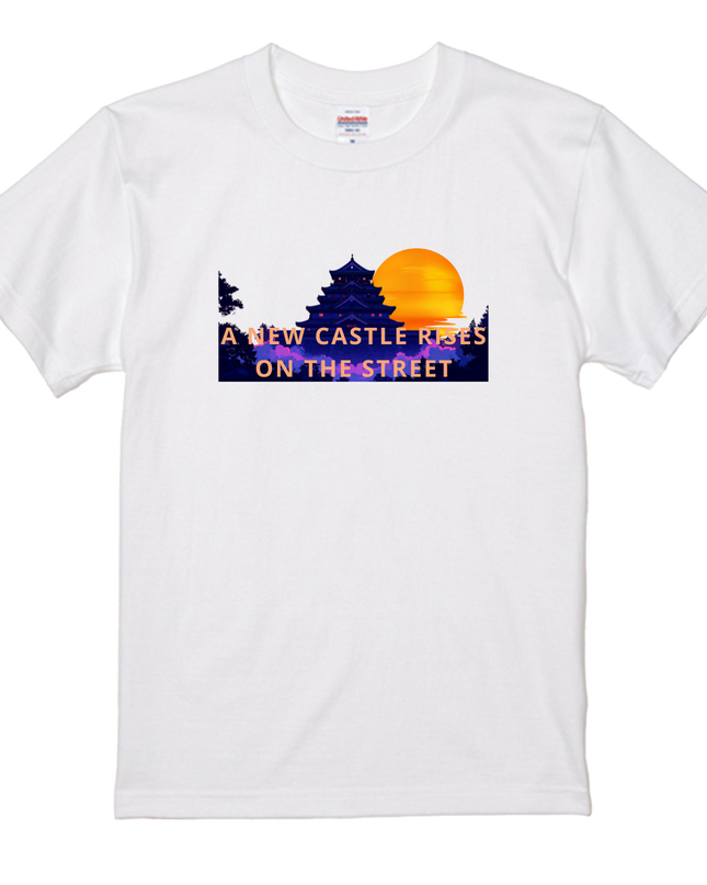 Japanese castles T-Shirt (104) "SAMURAI" Tee