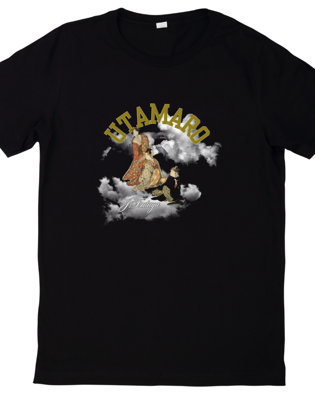 Tsutaya &amp; Utamaro Series Part 2 (4) T-shirt Ukiyo-e Unisex Japanese print Japanese pattern Japan Souvenir Foreigner