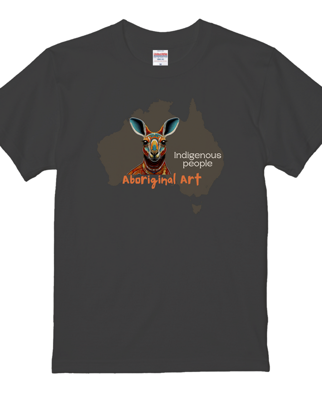 Aboriginal art T-Shirts(2) cotton  Novelty Gift Ideas Australia's dot painting Tee