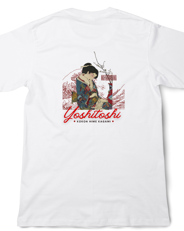 Yoshitoshi Tsukioka Kokinhimekan (2) T-shirt Ukiyo-e Unisex Japanese print Japanese pattern Japan Souvenir Foreigner