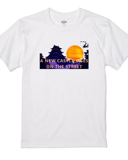 Japanese castles T-Shirt (105) "SAMURAI" Tee