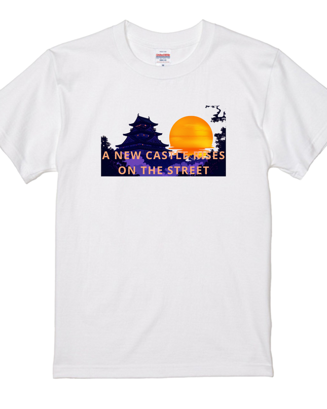 Japanese castles T-Shirt (105) "SAMURAI" Tee