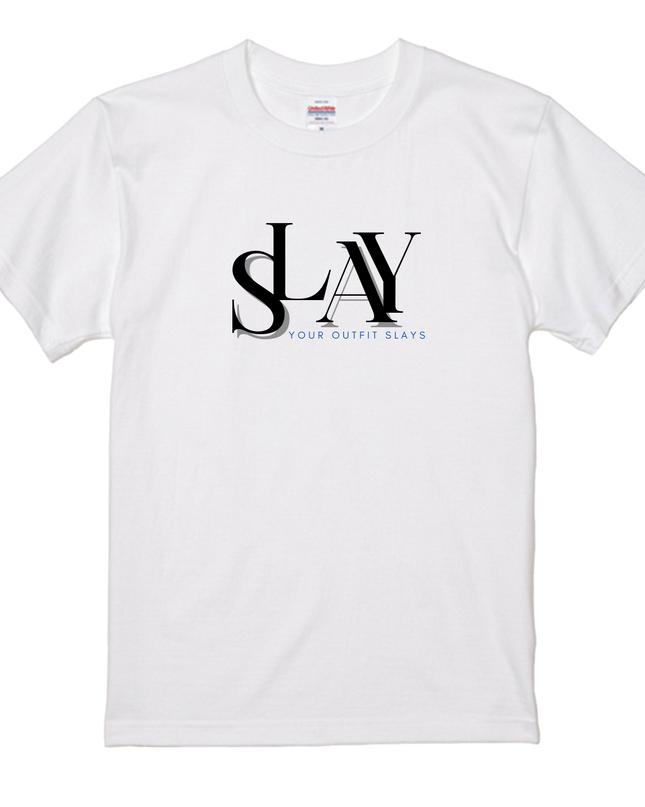 Popular Words T-Shirts(10) cotton Letter T-shirt Novelty Gift Ideas Funny T Shirt (SLAY)