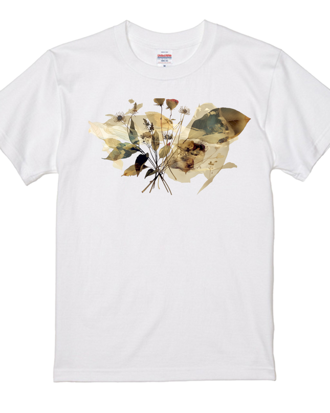 Wabi-Sabi style T-Shirt (103) earth colors Tee