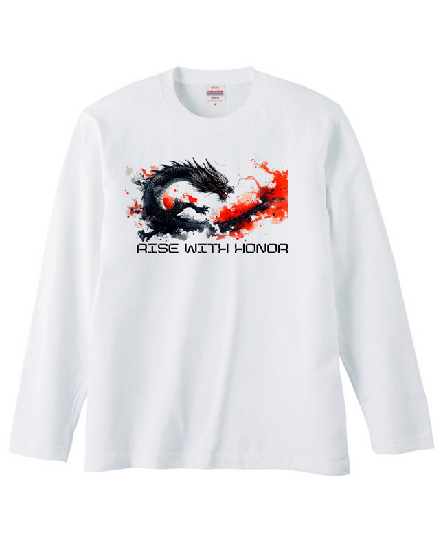 truckers T-Shirt (103) Long-sleeved Tee without ribbed cuff Japanese-style art