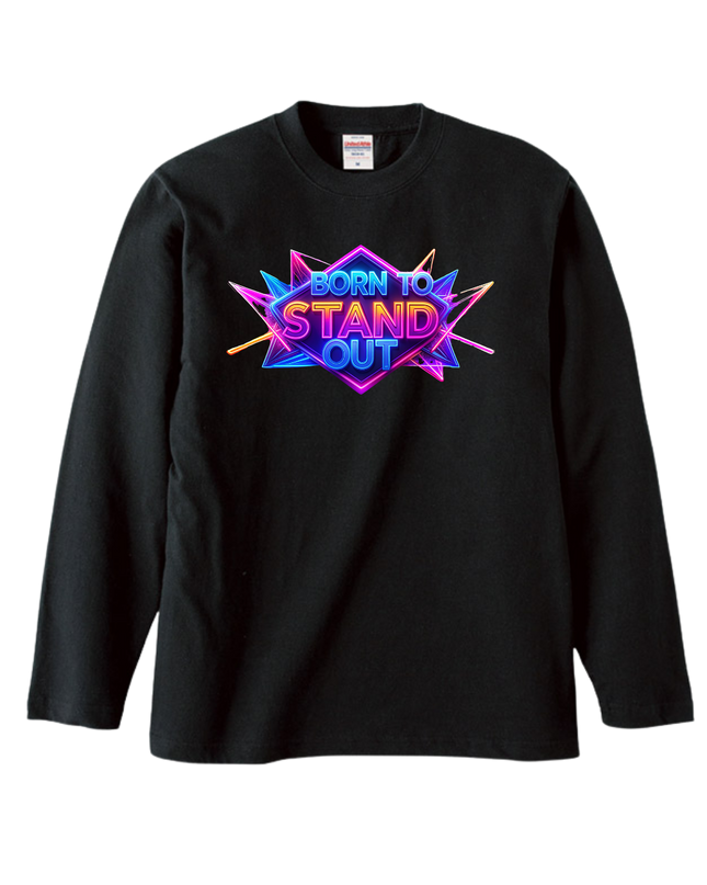 Cool English phrases T-Shirt (103) Long-sleeved Tee without ribbed cuff