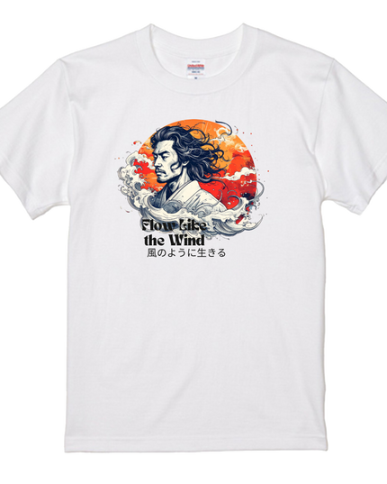 Traditional Japanese Beauty-style art T-Shirt (203)