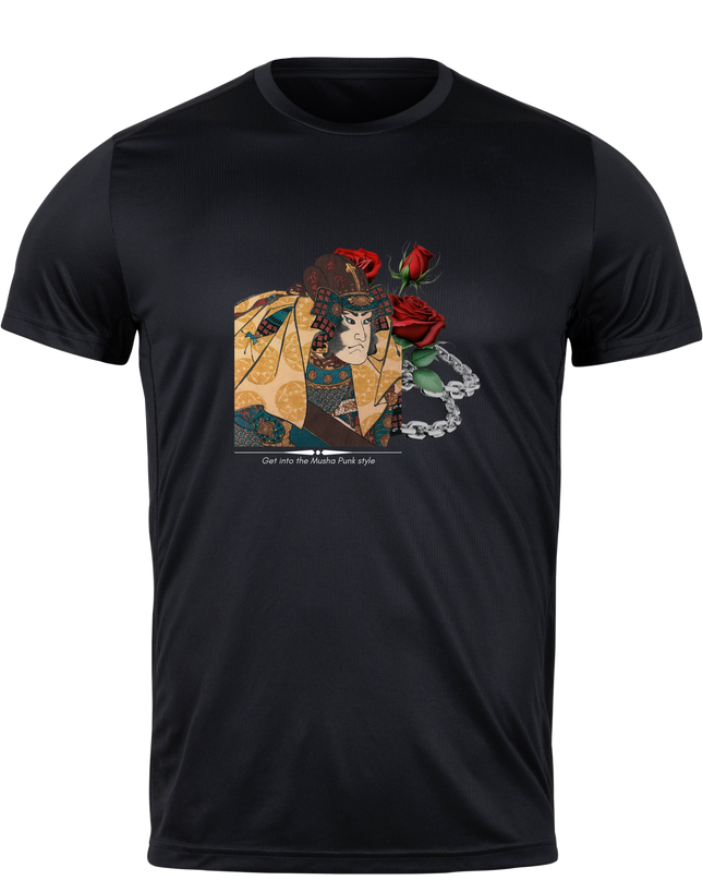 Musha Punk (5) T-shirt Ukiyo-e Japanese print Edo period art Japanese culture Woodblock print Souvenir Musya T-shirt