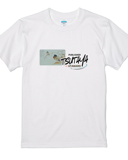 Tsutaya &amp; Utamaro Series (5) T-shirt Ukiyo-e Unisex Japanese print Japanese pattern Japan Souvenir Foreigner 