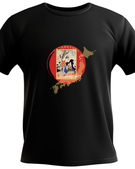 Mizuno Toshikata's Thirty-six Great Selections (3) T-shirt Ukiyo-e Unisex Japanese print Japanese pattern Japan Souvenir Foreigner