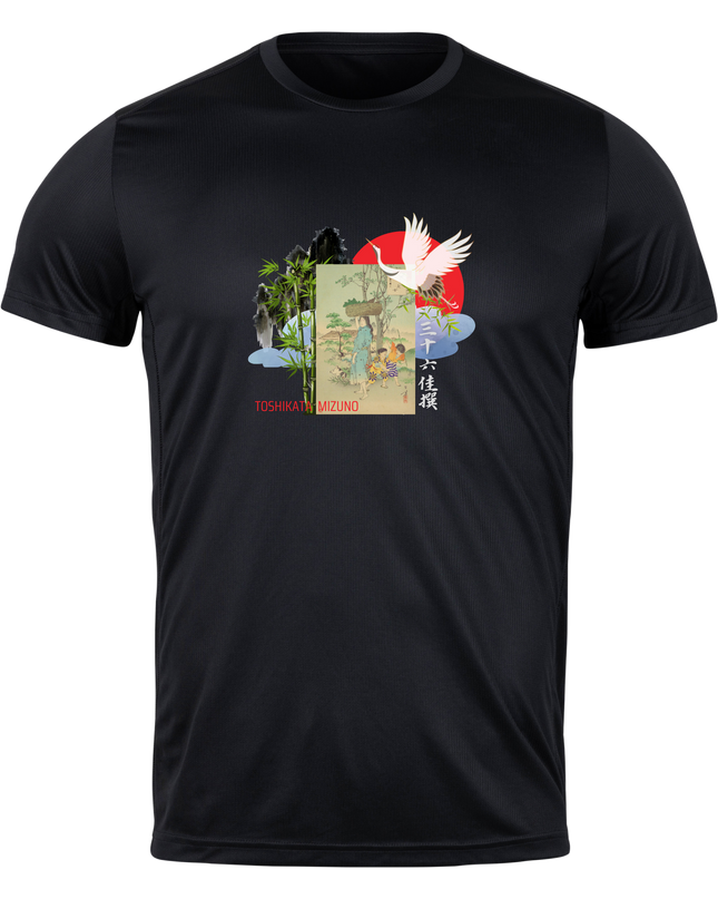 Thirty-six Beautiful Women T-shirts, Ukiyo-e print, Japanese style, Japanese pattern, Japanese souvenir, Mizuno Toshikata, Geisha t-shirt