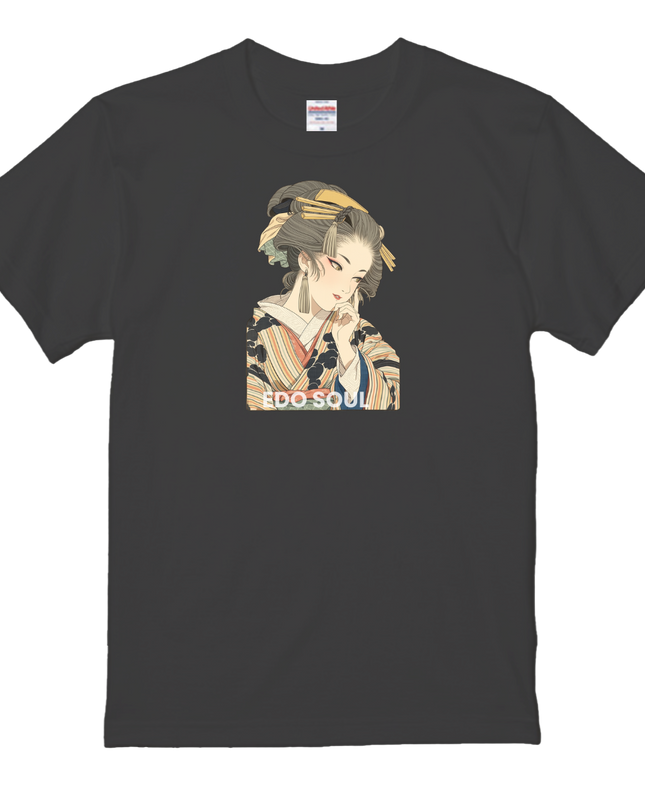 Thirty-six Beautiful Women T-shirts, Ukiyo-e print, Japanese style, Japanese pattern, Japanese souvenir, Mizuno Toshikata, Geisha t-shirt