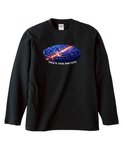 Cool English phrases T-Shirt (206) Long-sleeved Tee without ribbed cuff