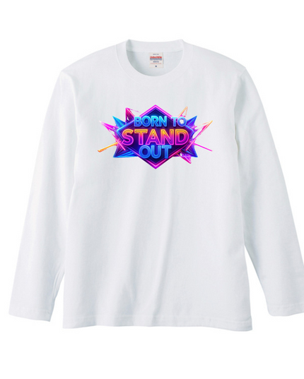 Cool English phrases T-Shirt (103) Long-sleeved Tee without ribbed cuff