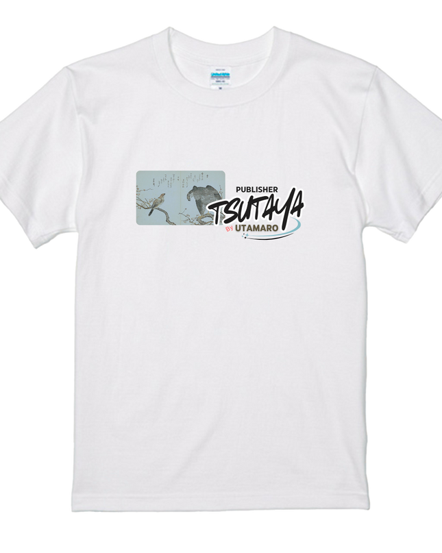 Tsutaya &amp; Utamaro Series (6) T-shirt Ukiyo-e Unisex Japanese print Japanese pattern Japan Souvenir Foreigner 