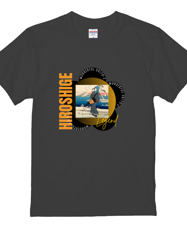 Famous Places by Hiroshige (3) T-shirt, Mitate-e, Nishiki-e, Ukiyo-e, Japanese print, Japanese, Japanese pattern, Japanese art, souvenir, foreigner