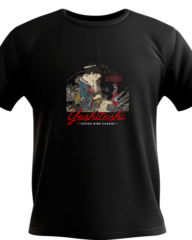 Yoshitoshi Tsukioka Kokinhimekan (2) T-shirt Ukiyo-e Unisex Japanese print Japanese pattern Japan Souvenir Foreigner