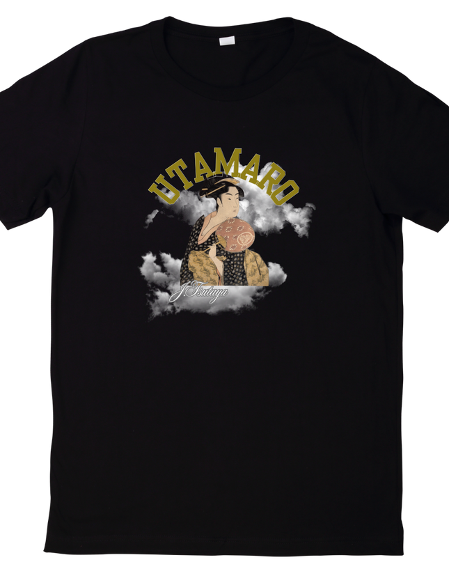 Tsutaya &amp; Utamaro Series Part 2 (6) T-shirt Ukiyo-e Unisex Japanese print Japanese pattern Japan Souvenir Foreigner