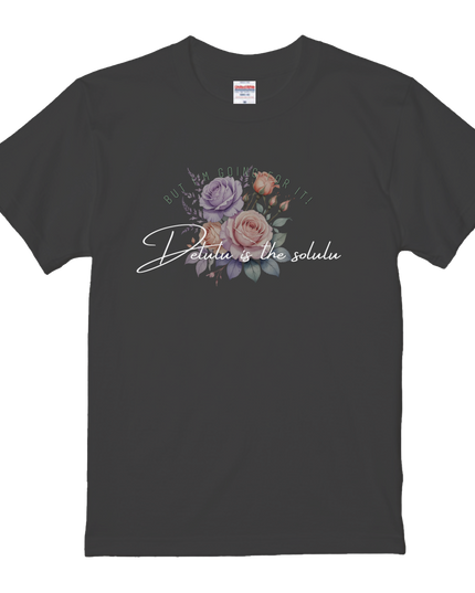 Popular Words T-Shirts(3) cotton Letter T-shirt Novelty Gift Ideas Funny T Shirt (Delulu is the solulu)