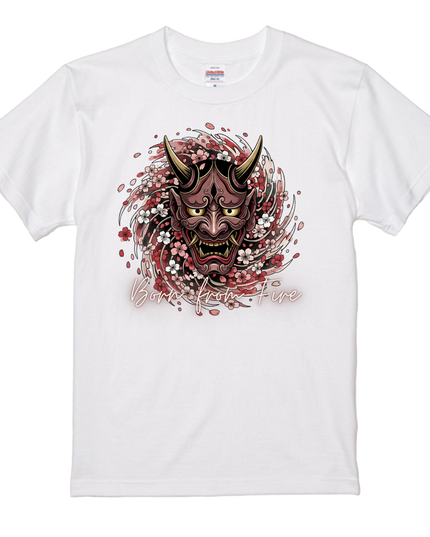 Truckers T-Shirt (203) Long-sleeved Tee without ribbed cuff Japanese-style art