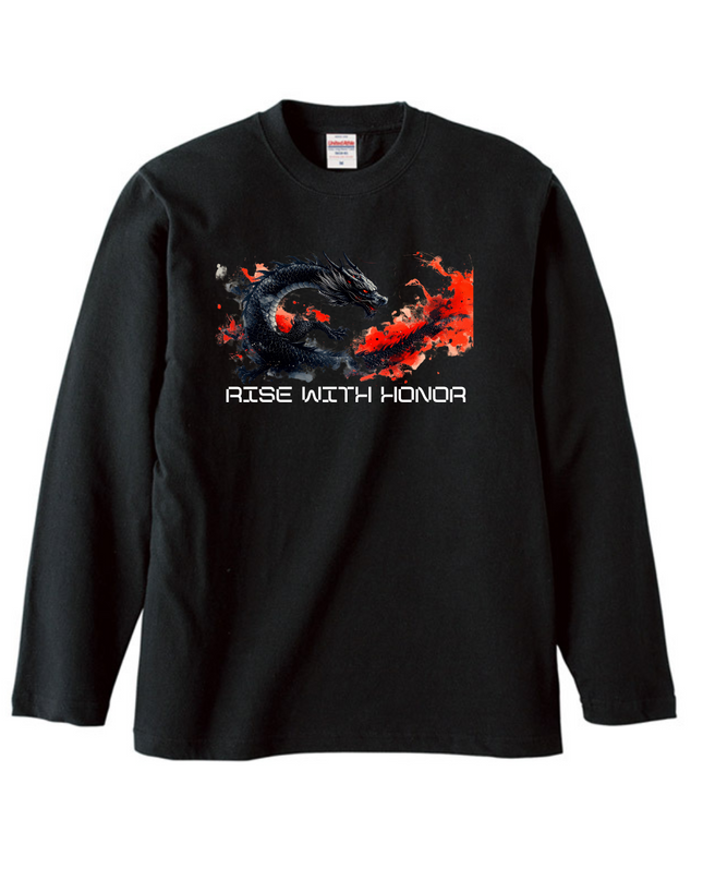 truckers T-Shirt (103) Long-sleeved Tee without ribbed cuff Japanese-style art