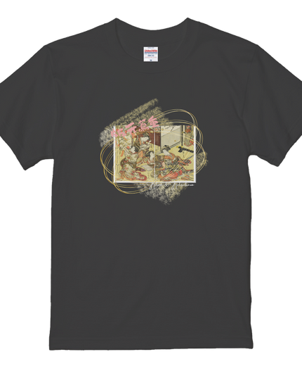Publisher Tsutaya Juu Blue Chamber Beauty Mirror (3) Beauty Painting T-shirt Ukiyo-e Pattern Print Japanese Japanese Pattern Japan Souvenir Tsutaya Juzaburo