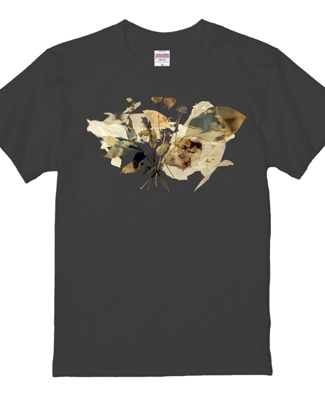 Wabi-Sabi style T-Shirt (103) earth colors Tee