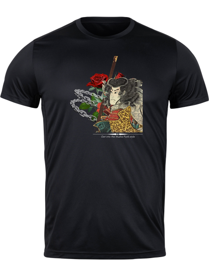 Musha Punk (6) T-shirt Ukiyo-e Japanese print Edo period art Japanese culture Woodblock print Souvenir Musya T-shirt