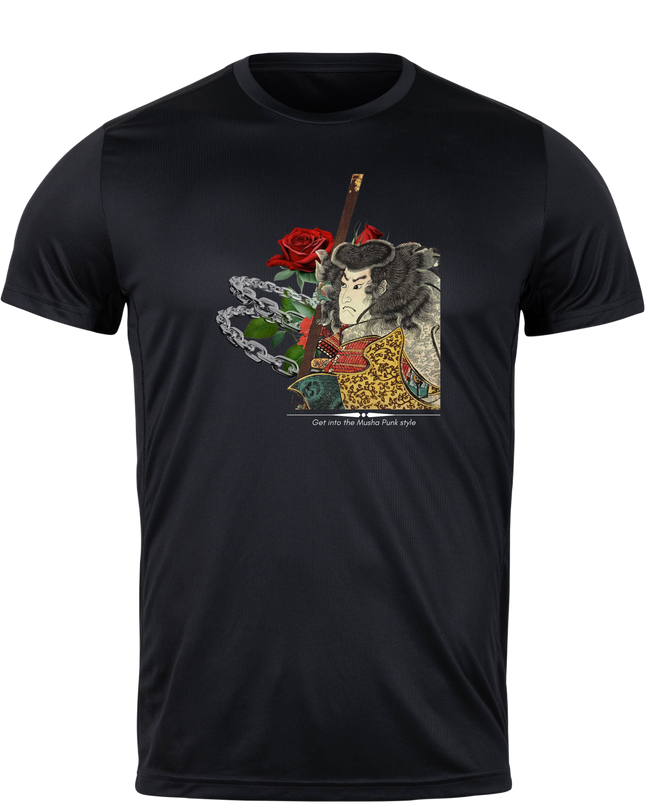 Musha Punk (6) T-shirt Ukiyo-e Japanese print Edo period art Japanese culture Woodblock print Souvenir Musya T-shirt